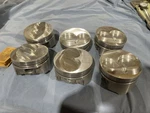 6- Weisco Sbc 4.125 Bore Custom Racing Pistons Nascar Nhra Dome 1.305. Fixed Price $125.00.