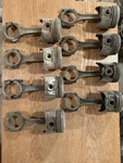1957 1958 Chrysler 392 Hemi Connecting Rods Pistons Set Of Oem 1673758 Core. Fixed Price $360.00.