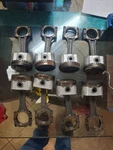 Pontiac Trans Am Gto Grand Prix 400CID .030 Over Cast Pistons With Factory Rods. Fixed Price $149.99.
