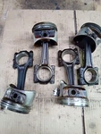 82-87 Porsche 944 8V 2.5 Pistons & Connecting Rods M44/40 924S. Fixed Price $139.99.
