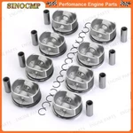 8X Pistons & Rings Kit Std 93MM For Porsche Cayenne Turbo 955 9PA M48.50 4.5T V8. Fixed Price $377.58.