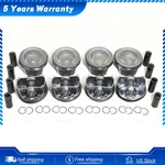 8PCS Pistons & Rings Set For Panamera Cayenne 9PA 92A 970 955 M48 4.8T. Fixed Price $281.99.
