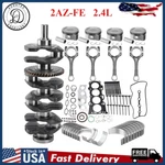Engine Crankshaft Rods Bearing Piston Gaskets For Toyota Camry 2AZ-FE 2.4L. Fixed Price $99.00.