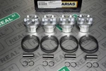 Arias X-style Pistons 88MM 10.86CC 14.5:1 Acura K24A 2.4L W/ K20 Head A3338420. Fixed Price $672.00.
