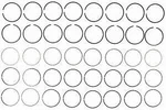 Piston Ring Set Mahle Original 50141CP.030. Fixed Price $107.29.