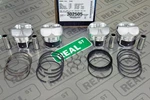 Je Forged Pistons B18A/B With B16A Head 81.5MM Bore Cc 12.5:1 89MM Stroke. Fixed Price $899.99.