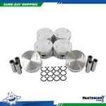 Dnj P616 Std. Complete Piston Set For 87-95 Infiniti Nissan 200SX 3.0L Sohc. Fixed Price $148.19.