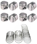 Buick Wildcat Electra Riviera 425 V8 Nailhead PISTONS(8)+RINGS Kit 1963-66 +030. Fixed Price $593.80.