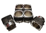 Qsc Porsche 911 100MM Aluminum Nikasil Coated Cylinders Set. Fixed Price $1798.00.
