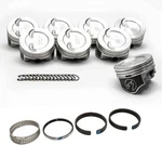 Speed Pro Hypereutectic Dish Pistons+cast Rings Chevy Sb 383 Use W/5.7 Rod .020. Fixed Price $308.90.
