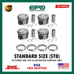 448DT Engine Set Of Piston With Rings Std Fits 4.4L Range Rover Sport Diesel. Fixed Price $394.99.