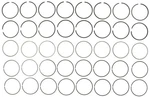 Mahle 40843CP.040 Engine Piston Ring Set. Fixed Price $146.99.