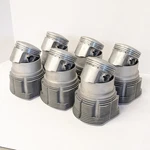 Porsche 911S 2.4S 1972-73 Mahle Piston Cylinder Set With Wrist Pins 84P11. Fixed Price $2500.00.