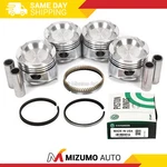 Pistons W/ Rings Fit 88-92 Ford Probe Mazda 626 MX6 2.2L Sohc F2. Fixed Price $119.95.