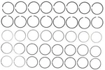 Engine Piston Ring Set Mahle 50076CP. Fixed Price $66.77.