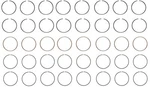 Enginetech M41258 Premium Piston Rings For 58-76 Gm 5.7/6.0/6.6/7.0/7.5L V8. Fixed Price $78.03.