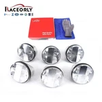 Raceorly Pistons Rings Set 10.7:1 For Bmw E90 E60 E83 128I 328I 528I X1 N52 3.0L. Fixed Price $170.00.