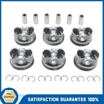 6X Pistons & Rings Kit 2720300117 2720301018 For Mercedes-benz W203 W204 M272. Fixed Price $108.75.