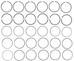 Engine Piston Ring Set Mahle 41722. Fixed Price $97.41.