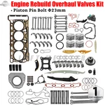 Engine Rebuild Overhaul Valves Kit Fit Vw Audi S3 Tts Golf MK7 2.0 Tsi Cjx Dnu. Fixed Price $291.00.