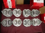 Nos 1968 1969 Oldsmobile 400 V8 6.6 Sterling Piston Set Standard. Fixed Price $440.00.