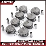 8PCS Pistons & Rings Kit For 4.8L Porsche Cayenne Panamera Gts 4S 957 970 V8. Fixed Price $285.19.