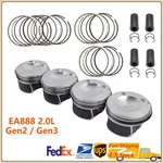 Engine Piston And Rings Set 06H198151J For GEN2/GEN3 Vw Jetta Audi Q5 A4 A5 2.0T. Fixed Price $89.00.
