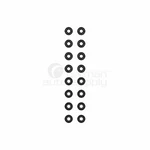 Victor Reinz Engine Valve Stem Oil Seal Set Intake And Exhaust 125354701. Fixed Price $69.13.