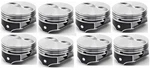 Kb Hypereutectic Flat Top 2VR Coated PISTONS/8 Chevy Sb 383 Use W/6.0 Rod 040. Fixed Price $356.16.