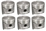 Silvolite Pistons SET/6 For Nissan/datsun 240Z 2.4 L24+260Z 2.6 L26 +.5MM Bore. Fixed Price $184.56.
