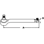 Tie Rod ZP0501205395 Fits Ford New Holland 8530 8630. Fixed Price $306.28.