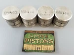 New Ohio Lynite Loex 23641 Pistons Set Of Semi Sized Vintage. Fixed Price $74.99.