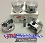 3.0 Liter Mercruiser Chevy Marine Flat Top Piston Set Of Silvolite 3493H.030. Fixed Price $160.00.