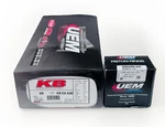 Keith Black Sbc Flat Top Hypereutectic Pistons 4.040" Bore W/rings KB134KTM.040. Fixed Price $359.95.