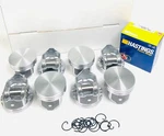 Flat Top Pistons & Ring Set For 2002-08 Gm Chevrolet 6.0L LQ9 LS2 Bushed Rod. Fixed Price $327.41.