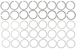 Mahle 41476CP.040 Engine Piston Ring Set. Fixed Price $86.99.