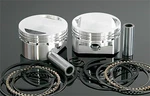 Wiseco Piston Kit Forged & Coated W/ Rings, Pins Circlips K1614 Made Usa. Fixed Price $365.70.