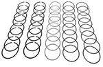 Je Pistons J820F8-4155-5 Hns Hardened Nitrous Series Rings, 4.155" Bore. Fixed Price $244.99.