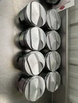 Icon Fhr Dome Piston Set Bbc 396/402 Chevrolet 4.125" Bore +17CC IC9948 0.030". Fixed Price $444.00.