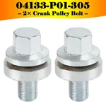 2PC Crank Pulley Bolt D16Z6 D15 D16Y8 Series For Honda Civic 04133-P01-305. Fixed Price $28.63.