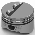 KB231.040 Flat Top Piston Set 4.040 Bore Minus 6CC For Sbc. Fixed Price $503.03.
