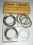 Nos 1964 1965 Pontiac Tempest Lemans Cylinder Piston Ring SET6 9775293 New Gm. Fixed Price $30.00.