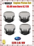 Wiseco 3.662" 93.00 Mm Bore 8.2 Cr Engine Piston Set For Subaru EJ20 Impreza Wrx. Fixed Price $873.99.