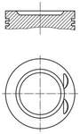Piston Mahle 033 21 00. Fixed Price $226.34.