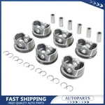 6PCS Mahle Pistons & Rings Std 88MM For Mercedes-benz E300 C300 GLK300 3.0L V6. Fixed Price $124.52.