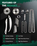Timing Chain Kit Fits Chrysler 300 Dodge Charger 2002-2007 2.7L Dohc 9-0397SA. Fixed Price $94.50.
