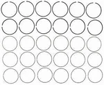 Premiumium Piston Rings Mahle Original 41907CP. Fixed Price $97.47.