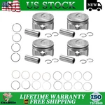 +0.5 Piston & Pins Standard For Hyundai Sonata Kia Optima 2.0L Turbo 23410-2G400. Fixed Price $93.96.