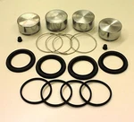 Set Of 4 Front Caliper Pistons & Seals Vauxhall Victor Ventor 3300 Engine. Fixed Price $60.60.