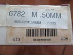 Sealed Power Engine Crankshaft Main Bearing Set 6782 .50MM Nos (7C1-1). Fixed Price $19.00.